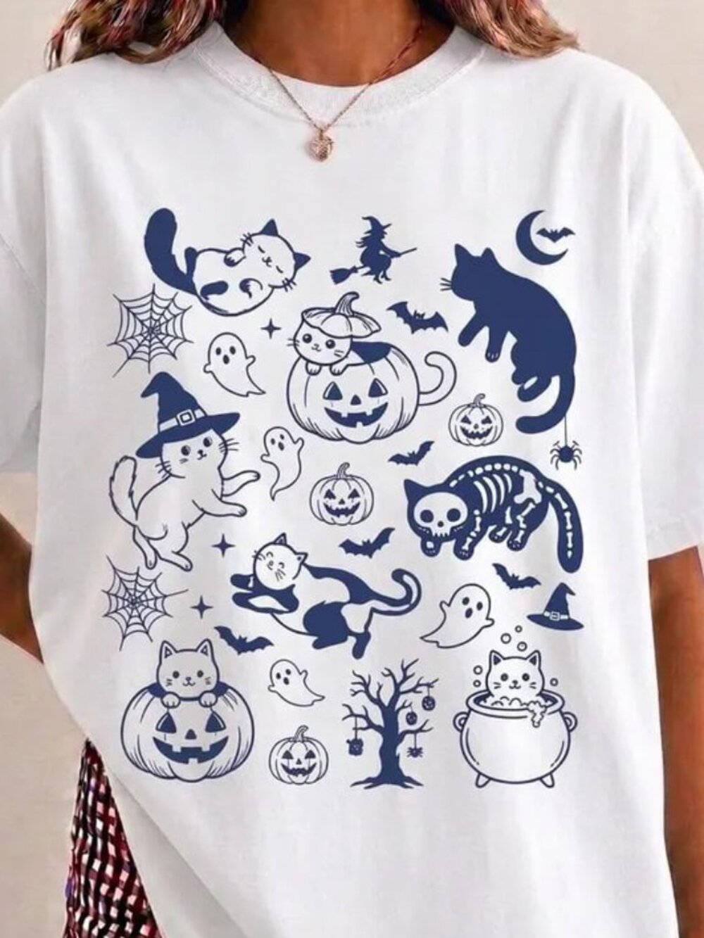 Halloween Cat Shirt, Funny Cat Lover Gift, Fall Cat Shirt